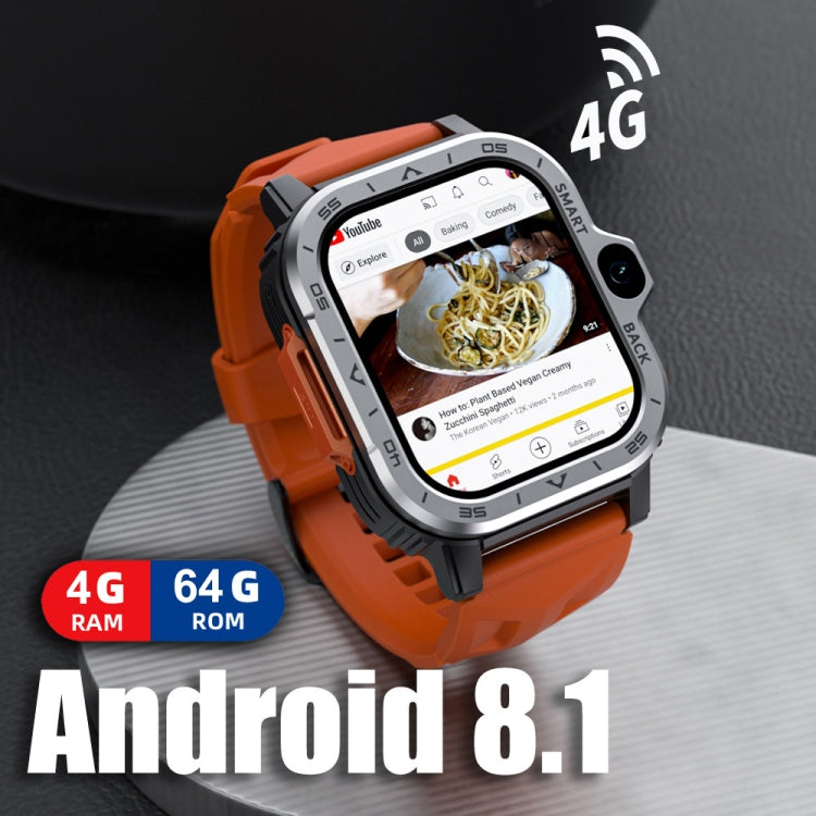 LOKMAT APPLLP 4 MAX 2.02-Inch Android 8.1 Full Network Wifi Card Bluetooth Smart Watch, 4G+64G(Silver), 4G+64G(Navy Blue) LOKMAT APPLLP 4 MAX 2.02-Inch Android 8.1 Full Network Wifi Card Bluetooth Smart Watch, 4G+64G(Silver), 4G+64G(Navy Blue)